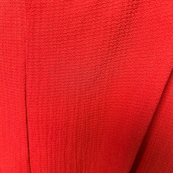 Burnt Orange Red Blouse - Picture 8 of 8